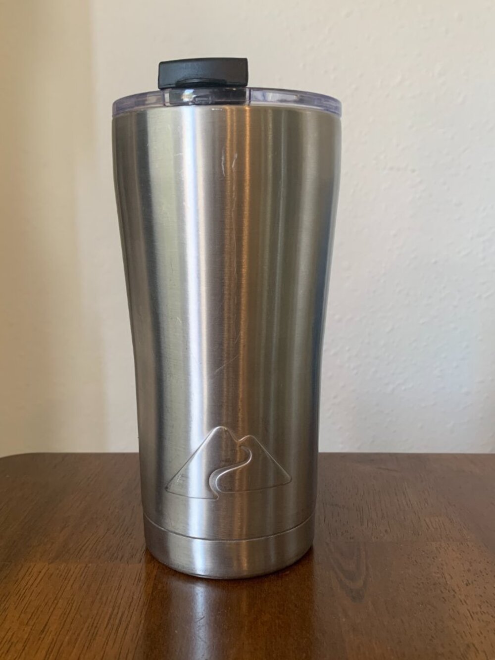 Ozark Trail Brushed Stainless Steel Insulated Travel Tumbler Mug w/ Flip Lid 20